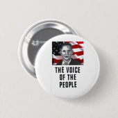 人々の声 缶バッジ (正面&裏面)