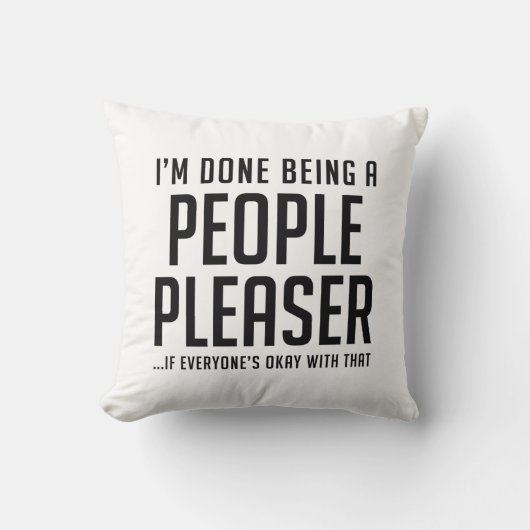 人々の楽しみ クッション (正面)