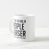 人々の楽しみ コーヒーマグカップ (正面左)