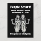 人々の知恵 - 空 ポストカード (正面)