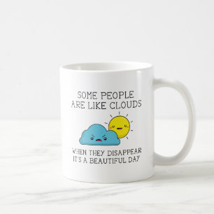 人々の雲 コーヒーマグカップ