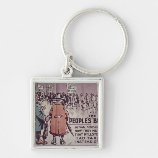 人々のBudget', 1909年 キーホルダー (正面)