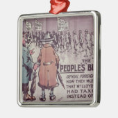 人々のBudget', 1909年 メタルオーナメント (左)