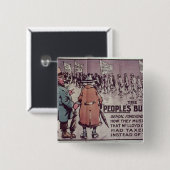 人々のBudget', 1909年 缶バッジ (正面&裏面)