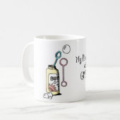 人々のGrammyの私のお気に入りのなマグ コーヒーマグカップ (正面左)