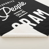 人々はお気に入りの私をグラムと呼ぶ シェルパブランケット (3/4)