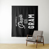 人々はお気に入りの私をグラムと呼ぶ タペストリー (インサイチュ)