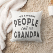 人々はお気に入りの私を祖父と呼ぶ クッション (ブランケット)