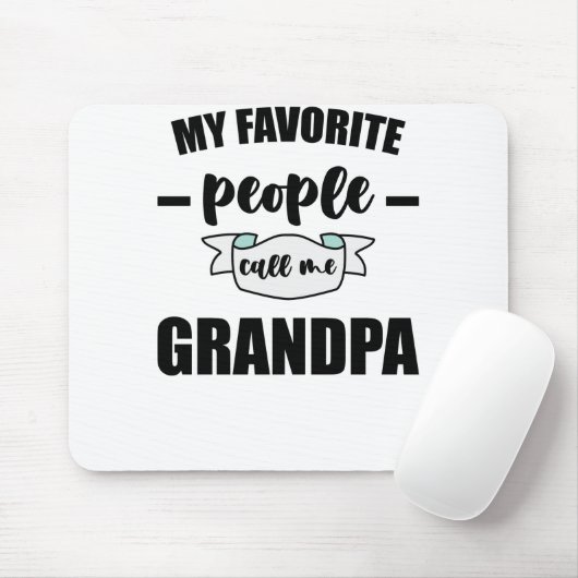 人々はお気に入りの私を祖父と呼ぶ マウスパッド (マウス)