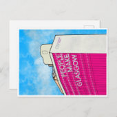 人々はグラスゴー葉書を作る ポストカード (正面/裏面)