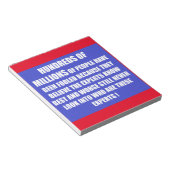 人々は人生のスタイルの詩を選択 ノートパッド (アングル)