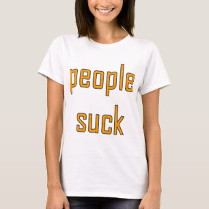 人々は吸います Tシャツ