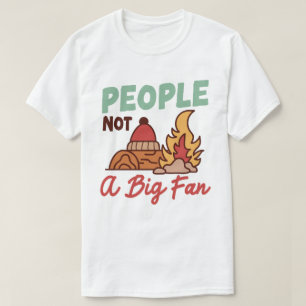 人々は大きなファン内向的なハイキングおもしろいハイカーではない Tシャツ