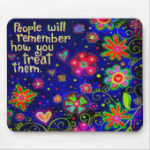 人々は思い出す…' 鼓動 マウスパッド (正面)