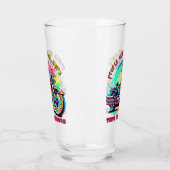 人々は旅行を取らない：ヴィンテージレトロスタイル自転車 タンブラーグラス (左)