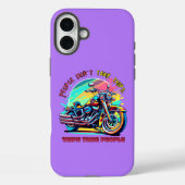 人々は旅行を取らない:ヴィンテージレトロスタイル自転車 Case-Mate iPhoneケース (裏面)