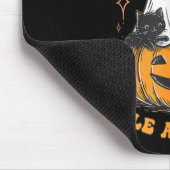 人々は気持ち悪いから猫 ハロウィン 黒猫 マウスパッド (コーナー)