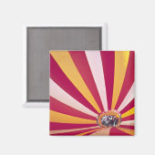 人々は熱気球フォート・コリンズを満たした。 マグネット (正面/裏面)