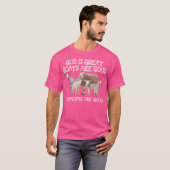 人々は熱狂する Tシャツ (正面フル)