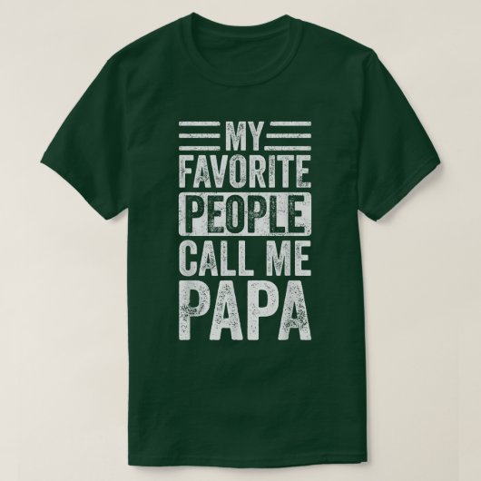 人々は私お気に入りのをパヴィンテージと呼んおもしろいだ Tシャツ (デザイン正面)