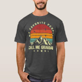 人々は私お気に入りのを祖父と呼ぶカッコいい Tシャツ (正面)