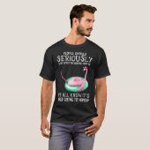 人々は私のフラミから正常を期待するべきである Tシャツ (正面フル)
