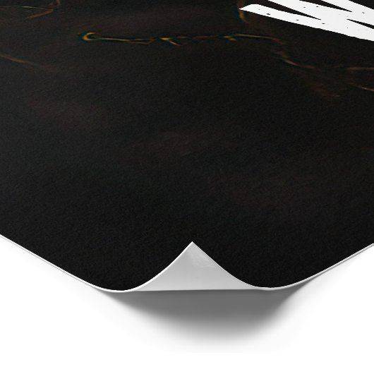 人々は私を神のように扱う – 神のおもしろい引用文 ポスター (角)