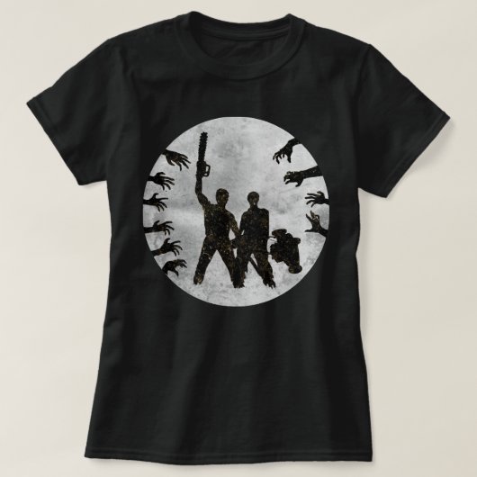 人々は私を超自然悪の死んだホラー映画と呼ぶ Tシャツ (デザイン正面)