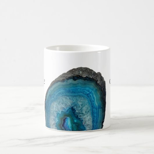 人々はGeodesの引用文の青の瑪瑙のようたくさんです コーヒーマグカップ (中央)