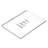 人々はI喉のブランクジャーナルで打ちたいと思います ノートブック (左側)