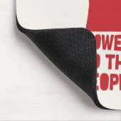 人々への力 マウスパッド (コーナー)