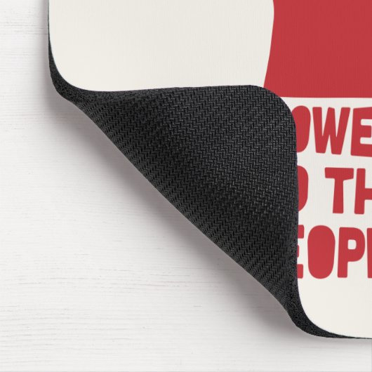 人々への力 マウスパッド (コーナー)