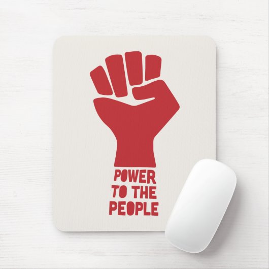 人々への力 マウスパッド (マウス)