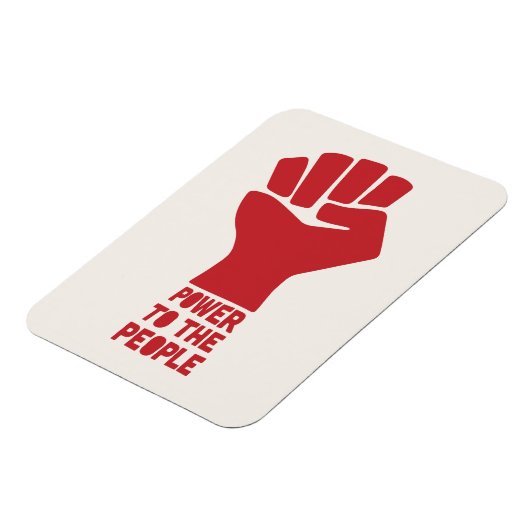 人々への力 マグネット (左側)