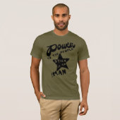 人々への力 Tシャツ (正面フル)