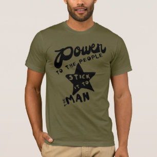 人々への力 Tシャツ