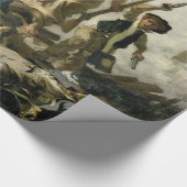 人々を導くEugne Delacroixの自由 ラッピングペーパー (角)