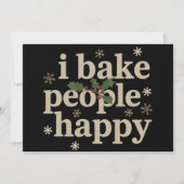 人々を幸せにするケーキ&クッキー焼き隊! シーズンカード (正面)