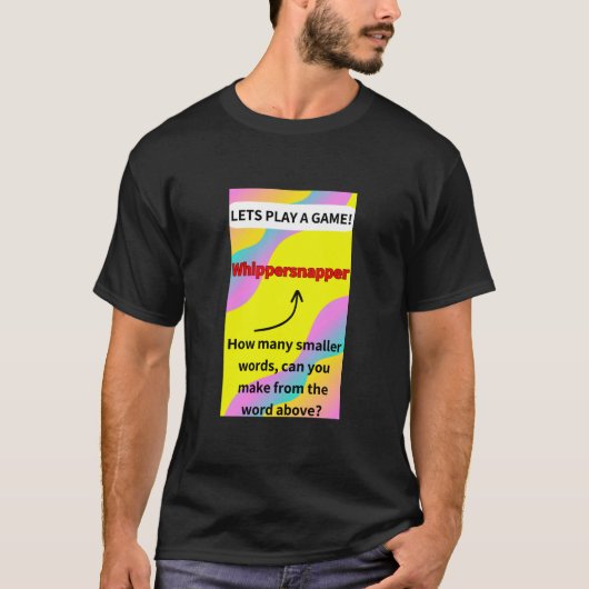 人々を幸せにするユーモアあふれるTシャツ！ Tシャツ (正面)