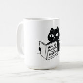 人々を無視する方法 コーヒーマグカップ (正面左)