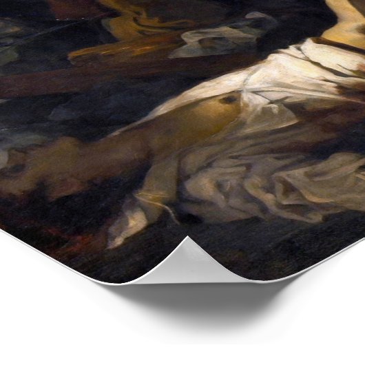 人々を率いるユージーン・デラクロワの自由 ポスター (角)