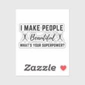 人々を美しくさせるスーパーパワーは何だ？ シール (シート)