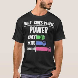 人々与えがミトコンドリアを支配 Tシャツ