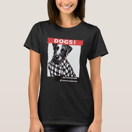 人々与えは私の頭痛の缶詰 Tシャツ (正面)