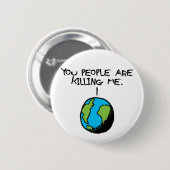 人々私を殺しています 缶バッジ (正面&裏面)
