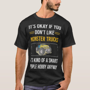 人々頭が切れるモンスタートラック Tシャツ
