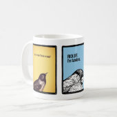 人々風変わりであり、私はマグを作りました コーヒーマグカップ (正面左)