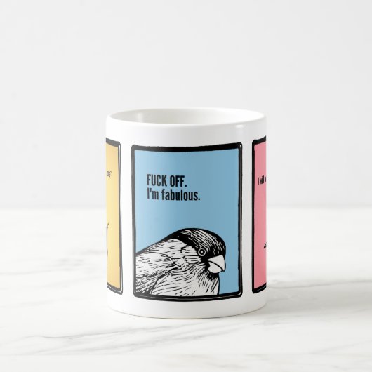 人々風変わりであり、私はマグを作りました コーヒーマグカップ (中央)