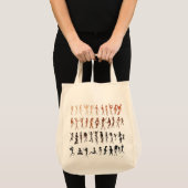 人々 トートバッグ (正面(商品))