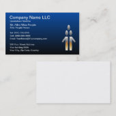 人々、人的資源 名刺 (正面/裏面)